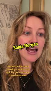 Sonja Morgan of RHONY fame the subject of some reddit threads thanks to her  off the rails one-woman-show. I feel like the dr1nking has stopped being  cute and is looking sad 🥲 #fyp #foryoupage #rhony ...