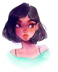 Aaliya July X On Instagram Painting Practice From Last Night Art Dibujos Arte Painting Artpractice Di Cartoon Art Styles Cute Art Cartoon Art