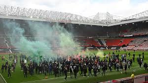 Housed inside old trafford, it is the seventh lab established by hcl. Match Postponed As Man Utd Fans Invade Old Trafford In Anti Glazer Protest