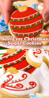 Best Ever Christmas Sugar Cookies Video Christmas Sugar Cookies Christmas Treats Christmas Snacks