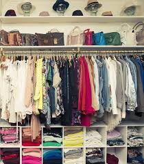 I like seeing all the options i have at a glance not having to go back in forth incase i want to wear a summery dress in the fall with boots and a jacket. How To Organize Your Tiny Closet Like An Expert How To Organize Your Closet Organization Bedroom Closet Bedroom
