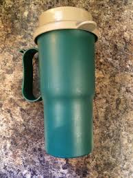 Vintage Tupperware Green Coffee Drink Travel Tumbler With Lid 3167a Tupperware Vintage Tupperware Tupperware Tumblers With Lids