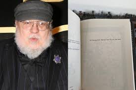 See? It's not hard»: A fellow science fiction writer added a dedication to  George Martin in a book, mocking him for «The Winds of Winter»
