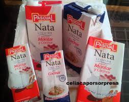 Nosotros colaboraremos con ello mostrándote cómo cocinar para personas celíacas. Nata Sin Gluten Pascual Celiaca Por Sorpresa