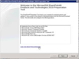Sharepoint 2010 Pre Requisites Download Links Jie Lis