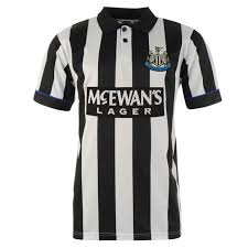 Newcastle united, newcastle upon tyne. Score Draw Newcastle United Football Club 1995 Home Jersey Mens Sportsdirect Com