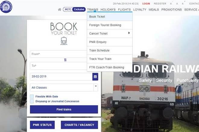 Image result for irctc account"