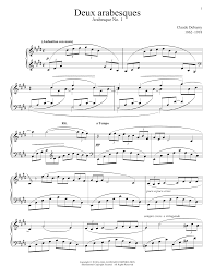 Check spelling or type a new query. Claude Debussy Arabesque No 1 Sheet Music In E Pdf Download Piano Notes Chords