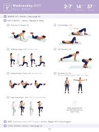 Full Body Hiit Workout Posted By Advancedweightlosstips Com Body Boss Method Workout Routine Workout Programs