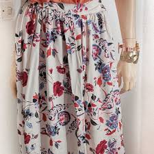 Jupe maxi jupe longue jupe de plage pour femme bleu rayures noeud ceinture. Jupe Longue Taille Haute Midi Plage Maxi Jupe Ete Long Skirt Beach Skirt Mi Longue Jupe Boheme Un Grand Marche