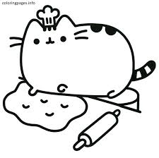 Pusheen 13 615 Cat Coloring Page Food Coloring Pages Pusheen Coloring Pages