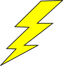 Vector Clip Art Online Royalty Free Public Domain Lightning Bolt Logo Superhero Clipart Clip Art