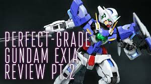 1420 Pg Gundam Exia Lighting Model Oob Review Pt 2 Youtube