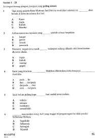 Latihan Bahasa Melayu Kertas 1 Upsr School Kids Activities Book Sites Read Online For Free