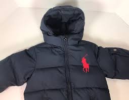 Black And Red Polo Jacket Ralph Lauren Boys Navy Blue Polo Down Hooded Winter Jacket Size 5 Big Pony Coat Fashion Clothing Sh Ralph Lauren Polo Jackets Polo Jackets Down Winter Coats