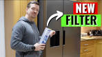How to change the water filter in a Samsung American Fridge ...