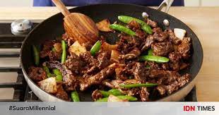 Cara membuat resep daging sapi teriyaki: Resep Membuat Daging Sapi Teriyaki Ala Restoran Jepang