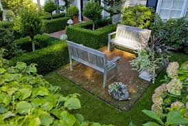 Most formal gardens also typically try to create a perception of order. Small Formal Garden Ideas Outdoortheme Com Courtyard Landscaping Small Formal Garden Ideas Formal Garden Design