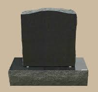 Impala Black Upright - Gingrich Memorials