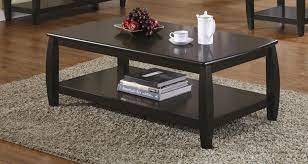Stool 11w x 11d x 13.5h. Coaster Wood Top Espresso Coffee Table With 1 Shelf Walmart Com Coffee Table Coffee Table Coasters Coffee Table With Shelf