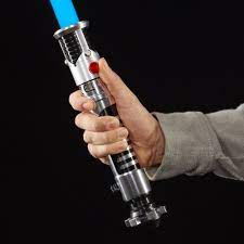 Return of the jedi (novel)luke skywalker, to darth vader luke skywalker's lightsaber was the first lightsaber constructed by luke skywalker and the second one he owned. Star Wars Episode I Replik 1 1 Force Fx Lichtschwert Obi Wan Kenobi Hasbro Bunker158 Com