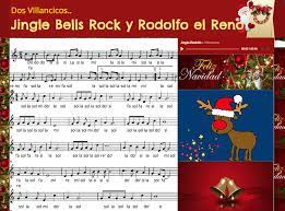Jingle Bells Rock Y Rodolfo El Reno Juntos En Navidad Clase De Musica 2 0