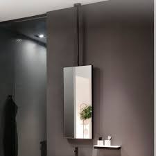 Find over 100+ of the best free bathroom mirror images. Ceiling Mounted Bathroom Mirror Arcadia Argo Matt Black Ceramica Cielo Contemporary Rectangular Metal