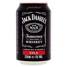 What does a jack and coke taste like? Jack Daniel S Cola 330ml Tesco Groceries