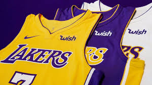 Here are all of the nba city edition jersey leaks and reveals so far. Lakers To Get More Than 30 Million From Three Year Jersey Sponsorship Deal With Wish Los Angeles Times