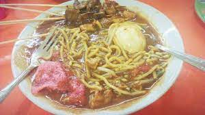 Mie Rebus Sate Daging