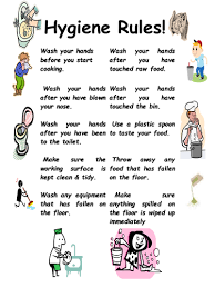 Hygiene Rules In The Kitchen In 2020 Personal Hygiene Worksheets Hygiene Lessons Kids Hygiene