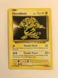 Jul 16, 2021 · this card stays in play when you play it. Electabuzz 41 108 Prices 0 99 120 00 Mavin
