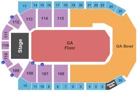 1stbank center tickets and 1stbank center seating chart