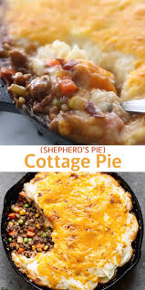 Easy Cottage Pie Made With A Mixture Of Ground Beef Ground Sausage And Mixed Vegetables In A Delicious Gravy And Baked Under A Layer Of Fluffy Mashed Potatoes Video Recipe Video