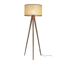 © eloïse _ mademoiselle claudine. Lampadaire Trepied Cannage Webbing Zuiver Drawer