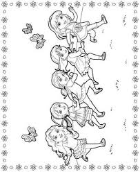 Search through 52739 colorings, dot to dots, tutorials and silhouettes. Kids N Fun Com 6 Coloring Pages Of Dora And Friends