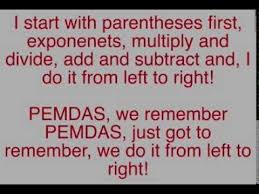 Pemdas Song To The Tune Of Katy Perry S Roar Youtube Math Songs Pemdas Order Of Operations