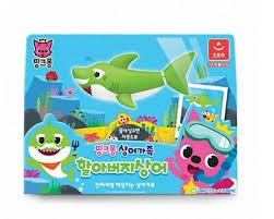Pinkfong Swimming Grandfather Shark Bath Play Toy Ebay