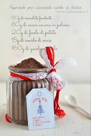 Preparato Per Cioccolata Calda Torte In Barattolo Dolci In Barattolo E Dolci Natalizi