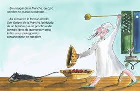 Los gigantes por los que interpreta a los molinos de viento en sus aventuras el ingenioso hidalgo don quijote de la mancha, personaje y obra de miguel de cervantes saavedra. Libro De Don Quijote Dela Mancha Para Ninos Gratis Ninos Creativos