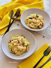 Risotto Aux Fruits De Mer Et Safran Diet Delices Recettes Dietetiques