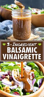 Balsamic Vinaigrette Dressing Recipe Food Recipes