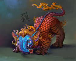 The following page uses this file: Artstation Baku Alexandra Semushina Japanese Mythical Creatures Art Creature Design