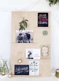 Spread the festive cheer with custom christmas cards. Diy Christmas Card Holder Using Wood Shutterfly