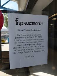 The company said it plans to repurpose the store, located at 600 e. Fry S Electronics In Anaheim Closing Soon Frys