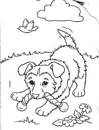 Puppy tekening voor kinderen printen online. Kids N Fun 12 Kleurplaten Van Puppies