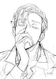 Image of male face drawing reference and sketches for artists. Pin By ð'¯ð'‚ð'ð'‚èŠ± On á´€É´Éªá´á´‡ á´¡á´‡Ê™á´›á´á´É´ á´á´€É´É¢á´€ Ê™á´Ês Art Reference Poses Art Reference Photos Art Drawings Sketches