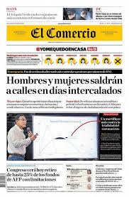 Newspaper · media/news company · news & media website. La Portada El Rostro Diferente De Todos Los Dias Desde La Redaccion El Comercio Peru