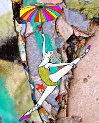 I Use Photos Of Berlin Wall Splinters As Background For My Drawings Muro De Berlin Ilustracion Psicodelica Ilustraciones