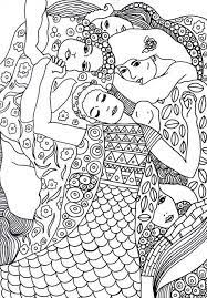 Maybe you would like to learn more about one of these? Free Art Colouring Pages Klimt Art Gustav Klimt Art Klimt